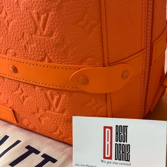 Louis Vuitton x Virgil Abloh MCA Orange backpack - Picture 5 of 8